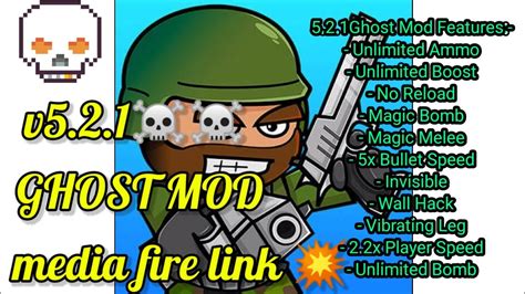 Mini Militia 5.2.1 Ghost MOD Download .